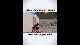 Check this burst spray in BGMI😱😈#bgmi #gaming #growupgaming