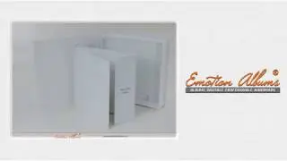 Album de nunta din piele ecologica alba | Emotion Albums