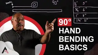 90 Degree Hand Bending Basics