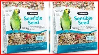 Quality product -  ZuPreem Sensible Seed Bird Food for Large Birds, 2 lb Bag - Premium Blend of Seed