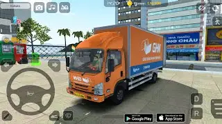 Minitruck Simulator Vietnam Realistic Gameplay #23 | Navigating City Streets with Ceramic Tiles