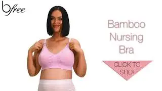 Up to 26H CUP 🌱 The BEST BAMBOO Wire Free Nursing Bra 🌱