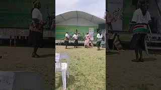 Mabaan women performing at African art and cultures festival in Sydney;  2025.