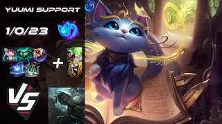 SUPPORT Yuumi vs Senna - EU Grandmaster Patch 14.24