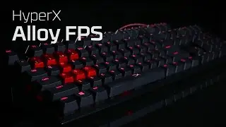 Teclado para juegos mec&aacute;nico HyperX Alloy FPS