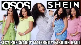 **HUGE** SEXY SHEIN AND ASOS PREGNANCY MATERNITY HAUL 2024 | Not What I Expected | STYLING MY BUMP