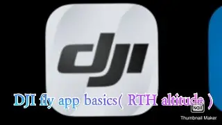 DJI fly app basics RTH altitude feature explained in Tamil.