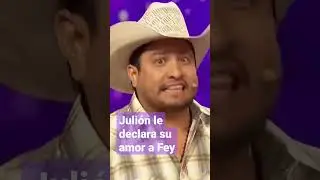 #Juli&oacute;n&Aacute;lvarez le declar&oacute; su amor a #Fey ❤️ #MiFamosoYyo