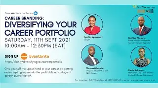 CAREER BRANDING: Diversifying Your Career Portfolio #CentonomyCareerHub #CareerBranding