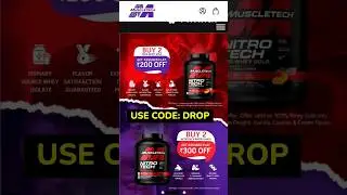 Muscletech Coupon Code UpTo 10% off Nitrotech Whey Protein, Creatine and many more