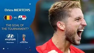 Dries MERTENS goal vs Panama | 2018 FIFA World Cup | Hyundai Goal of the Tournament Nominee