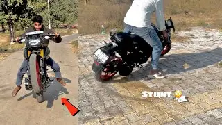 Stunt 😳Apache RTR 160 4v And OFF Roading Drifting 🔥#offroading #stuntrider #rtr1604vbs6 