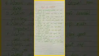 10 LINES ON ROLE OF WOMEN|#english #handwriting #englishwriting #forkids #roleofwomen #shorts #viral