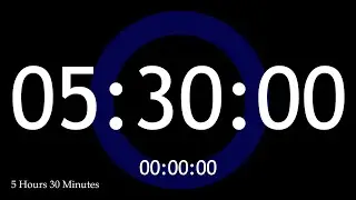 5 HOUR 30 MINUTE TIMER & ALARM