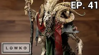Painting the Warhammer Vizzik Skour Prophet of the Horned Rat with Lowko! (Ep. 41)