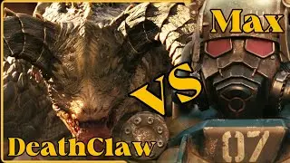 Max vs. Deathclaw:NCR&rsquo;s modified ARMOR makes all difference! First time see Deathclaw in daylight?