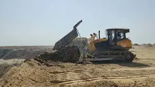 Liugong LD20D Wirking #Dozer #mining machine #coal mines #Dump #dozing #liugong
