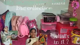 My Hair accessories + Hand Bag collection | Shreya's Shiny world