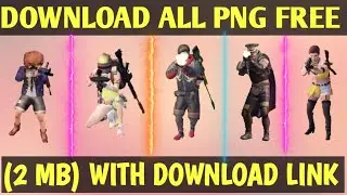 Download all pubg mobile png for thumbnail use full free only 2 mb 100% free