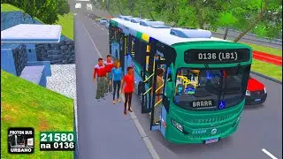 #PROTONBUS | VOLKS Euro 6 da OT Trans | 21580 na linha 0136 | Primeira Capital do Mundo v2
