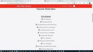 OFFENSIVE RUST Launch! Launching Offensive Rust course
