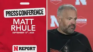Nebraska Head Coach Matt Rhule Houston Christian Post-Game Press Conference (9/13/25)