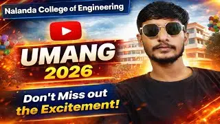 UMANG 2026 💪 Nalanda college of engineering ll #umang2k26 #beupatna #vlogs 
