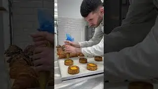 Vanilla Flan & Sea Buckthorn Curd | Ванильный Флан и Курд облепиха #pastry #patisserie #desert #cake
