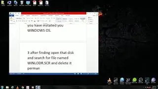 How to remove .SCR virus