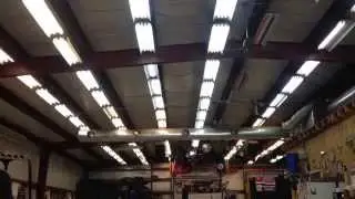 Mass Preheat Fluorescent Startup in DieselNut's Shop