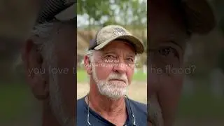 Texas Flood Survivor and Veteran Woody #texasflood #texas #flood