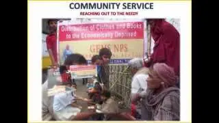NPS INTERNATIONAL SCHOOL GUWAHATI RENDERING COMMUNITY SERVICE