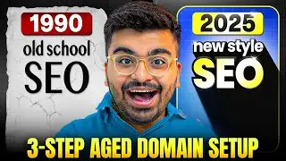 3-Step Aged Domain Setup for SEO 2026 Guide | Aged Domain SEO Setup Tutorial 2026 #kushalarora
