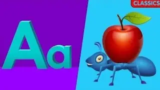 ABC Phonics Song A to Z in 3D 🔤 | Two Words Each Letter | Nursery Rhymes for Kids | ABC Spark World