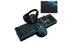 Gaming Keyboard Waterproof design USB Wired Multimedia RGB Backlit and LED Gaming