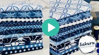 NEW Japanese Inspired Fabrics! Sakuru from Sevenberry
