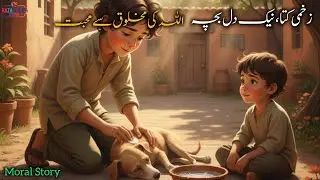 Zakhmi Kutta Aur Nek Dil Bacha | Ek Choti Neki Jo Allah Ko Pasand Aayi | Islamic Moral Story