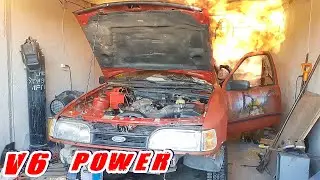 9. ПЕРВЫЙ ЗАПУСК ПИКАПА Ford P100 V6