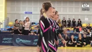 01 Gimnazjum nr 2 Ostrzeszów - FINAŁ 1 Ligi w Aerobiku Grupowym - PLESZEW _ [24/04/2018]