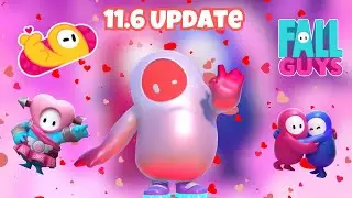 Fall Guys 11.6 Update (Ranked Announcement, Fame Pass, Valentine's Day)