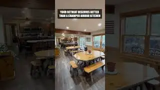 Your Retreat deserves better than a cramped Airbnb Kitchen