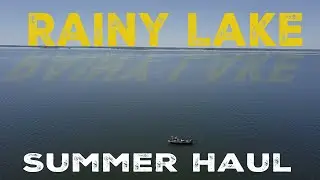 Big Bass and Walleyes on Rainy Lake