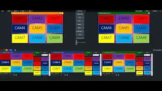 vMix Muliticam Virtual Set