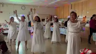 O Holy Night by Mariah Carey-  Most Spiritual Interpretative Angel Candle Dance