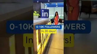 How To 0-10k Followers In 30 Days  #linkedin  #growth #strategy