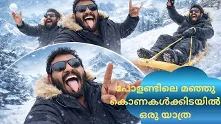 പോളണ്ടിലെ 🇵🇱❄️മഞ്ഞു കൊണകൾ❄️🌨️Winter in poland / polska Mallu ❄️🌨️