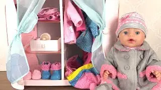 Poupon Lit et Armoire Baby Annabell Sweet Dreams Bed ♥ Chambre de Poupée