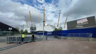 Full Walking Tour Inside & Outside O2 Arena - Millennium Dome - Cable Car - London - August 2023