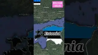 Tallinn-Estonia🇪🇪🇪🇪🇪🇪🇪🇪#estonia #map #mapology #geographymap #geoworld #viralshort #geographychannel
