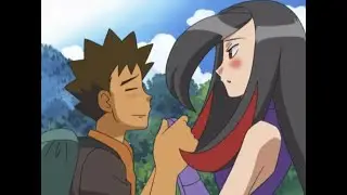 Pokemon Battle Frontier: Brock And Lucy Fall In Love With Each Other...